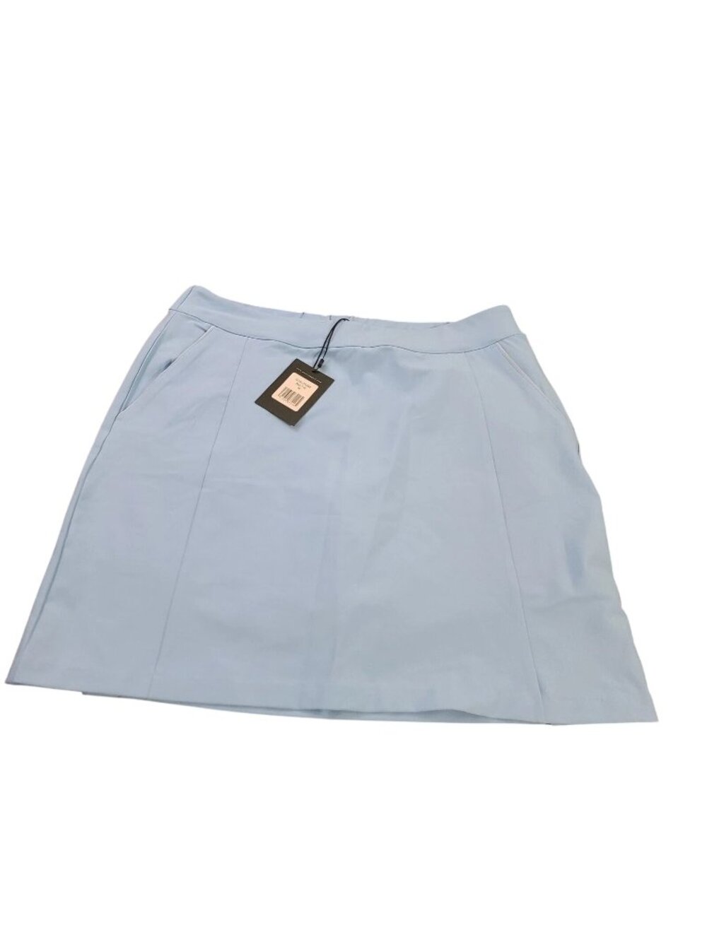 Dunning Golf Size M Kelly Woven Performance Skort D2S22R290 17 inch White